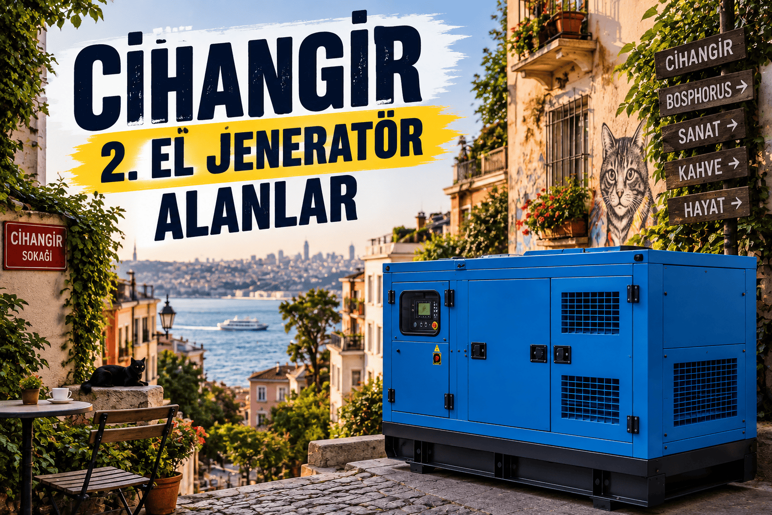 Cihangir ikinci el jeneratör alanlar